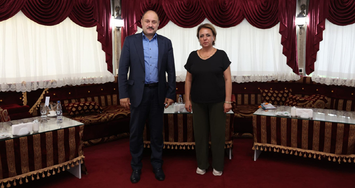 Yazarımız Dağbakan, Başkan Gülpınar ile bir araya geldi